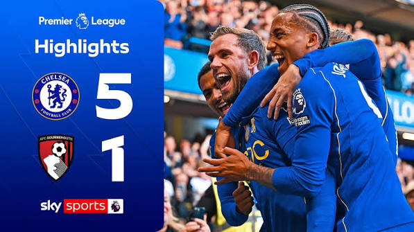 Chelsea knuste AFC Bournemouth 5–1